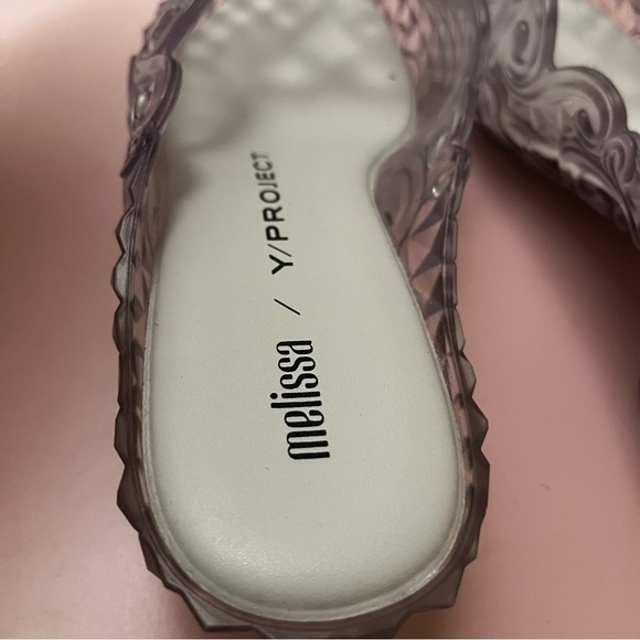 Melissa Court Shoe Y Project Clear Heels Size 7 - Picture 15 of 16